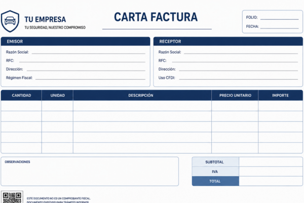 Carta Factura
